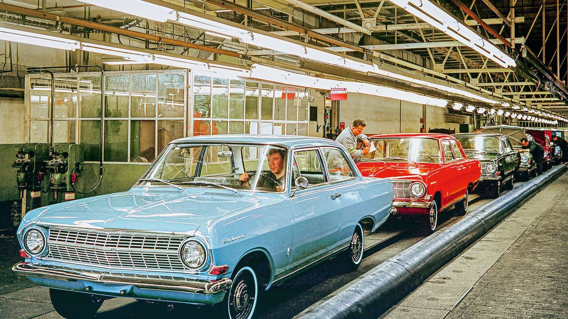 Automobilindustrie im Rückzug
