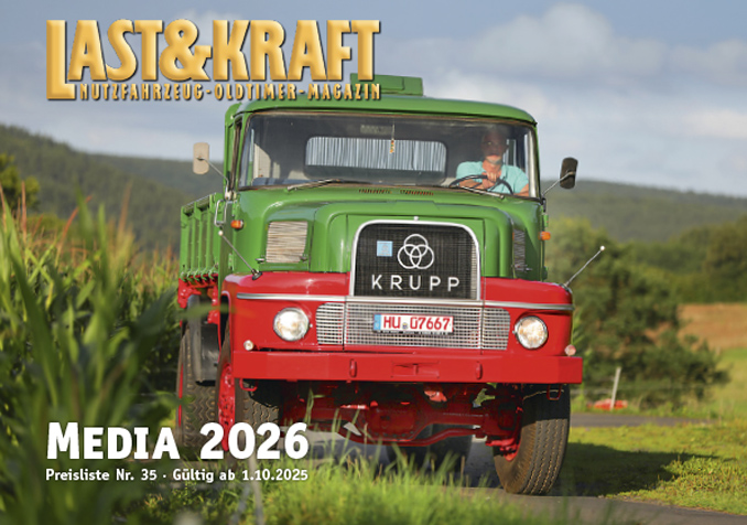 Mediadaten 2026: LAST & KRAFT