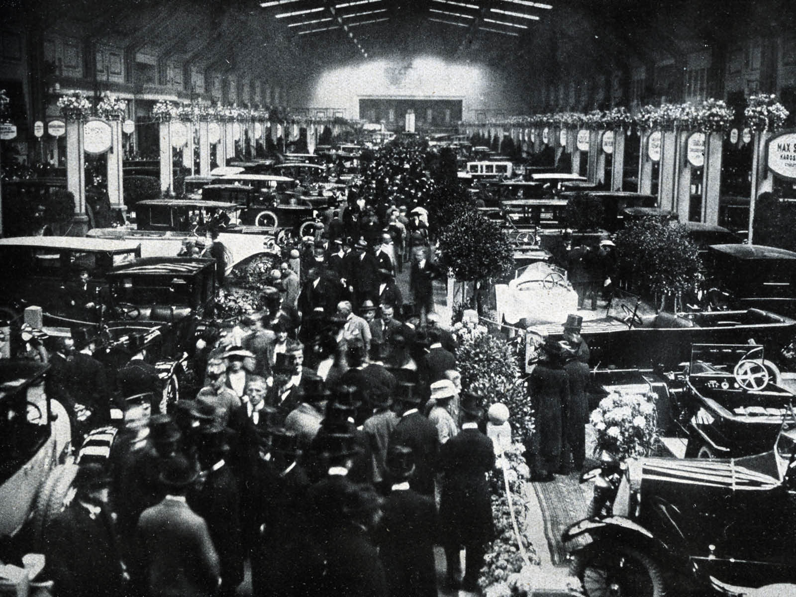 15. Deutsche Automobllausstellung am 15. Februar 1923