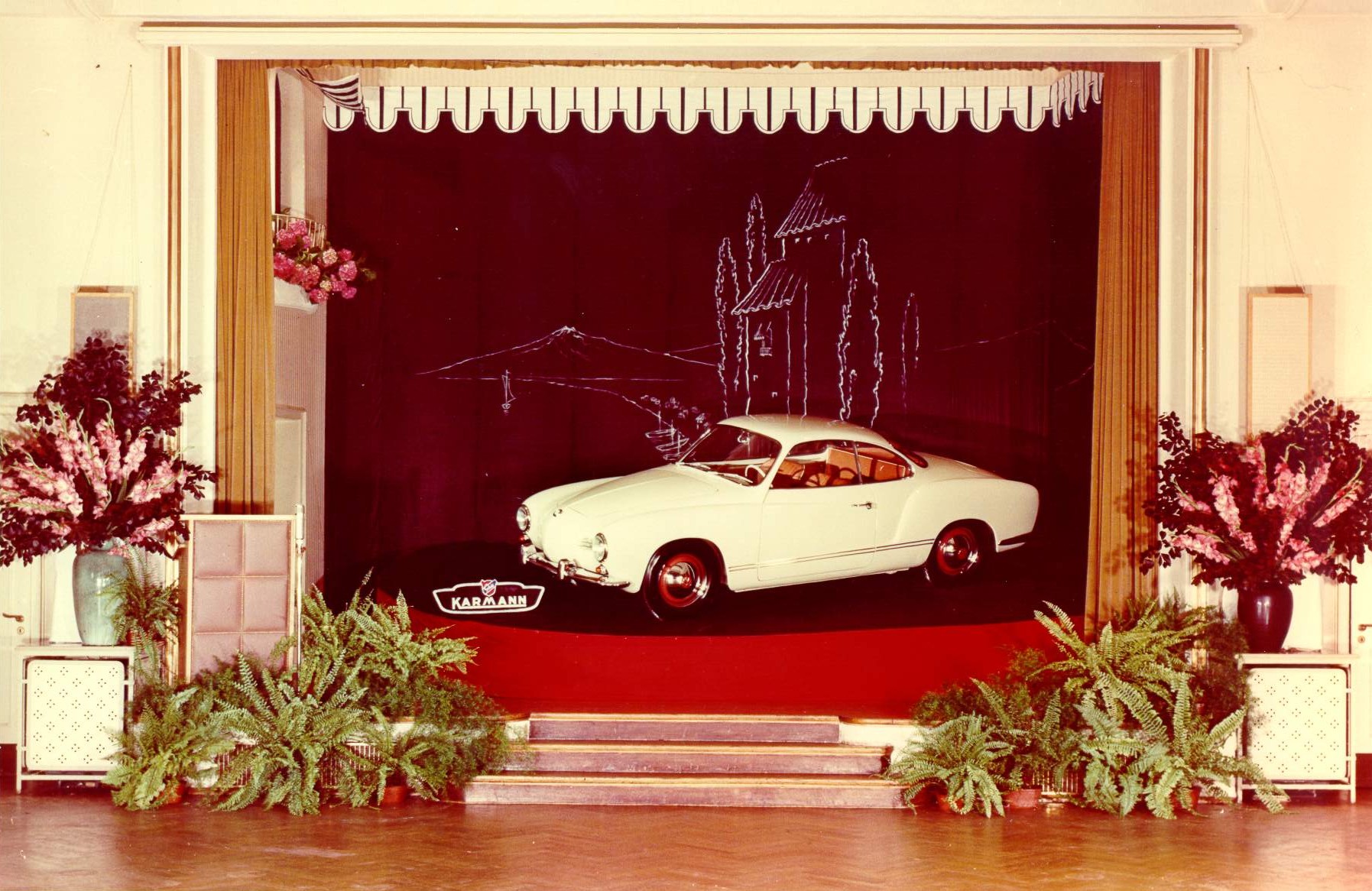 Karmann Ghia Präsentation 1955