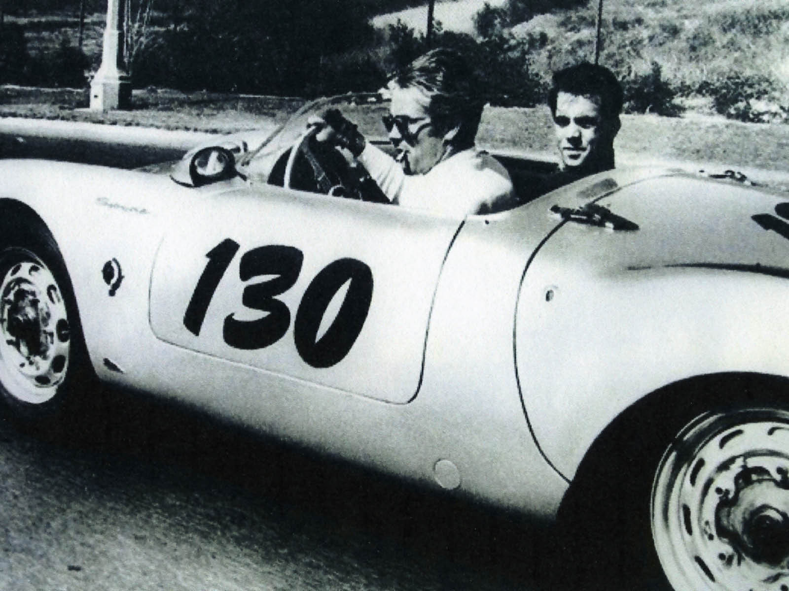 James Dean und Rolf Wütherich