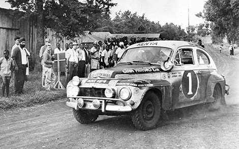East African Safari 1965 Joghinder Singh Volvo PV 544