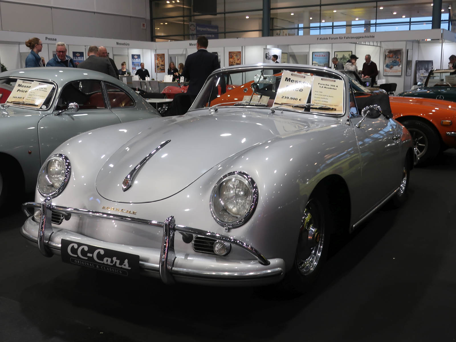 Messepreis: offener 1959er Porsche 356 A für knapp 240.000 Euro