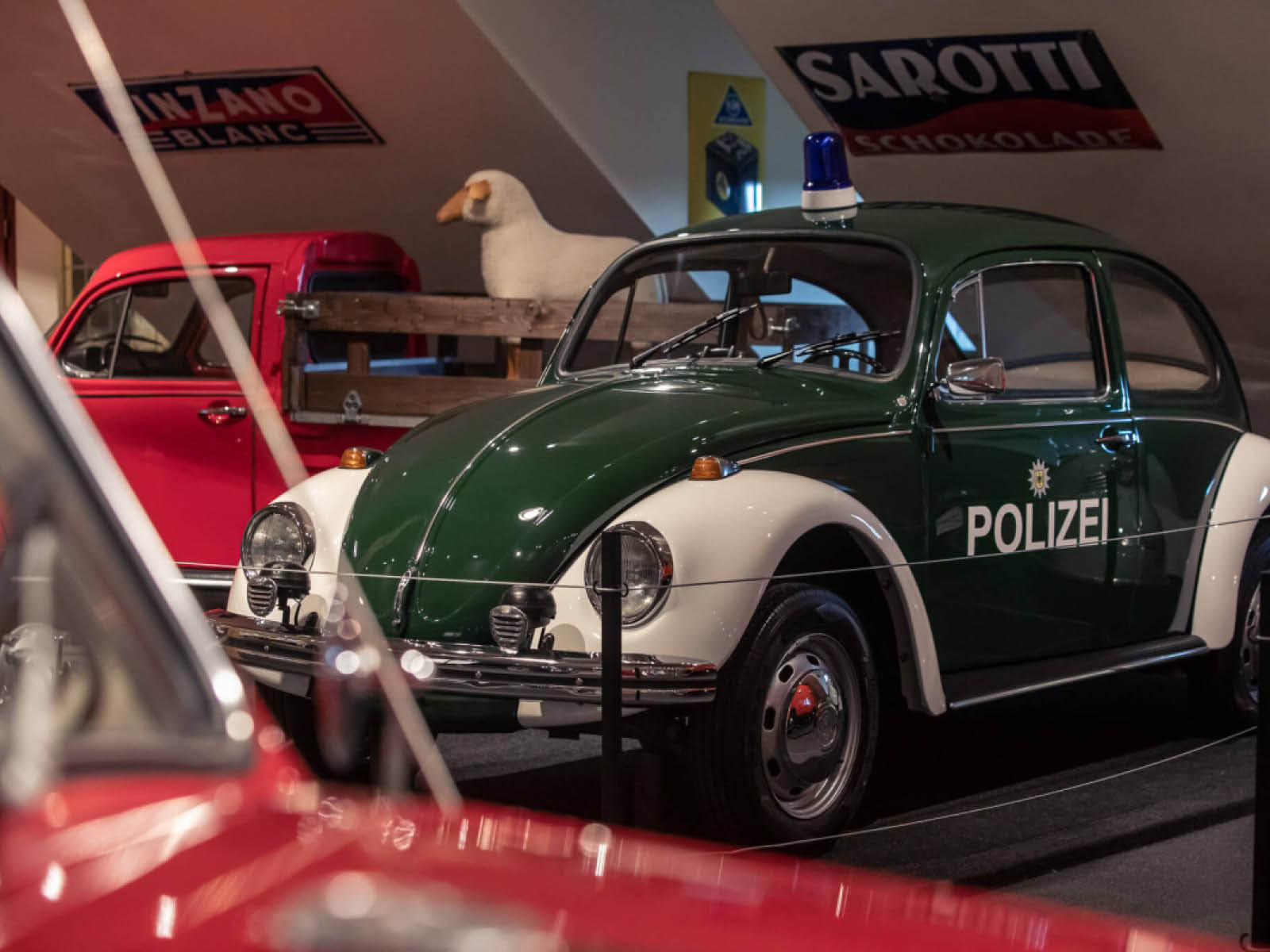 Polizeikäfer in Sonderausstellung