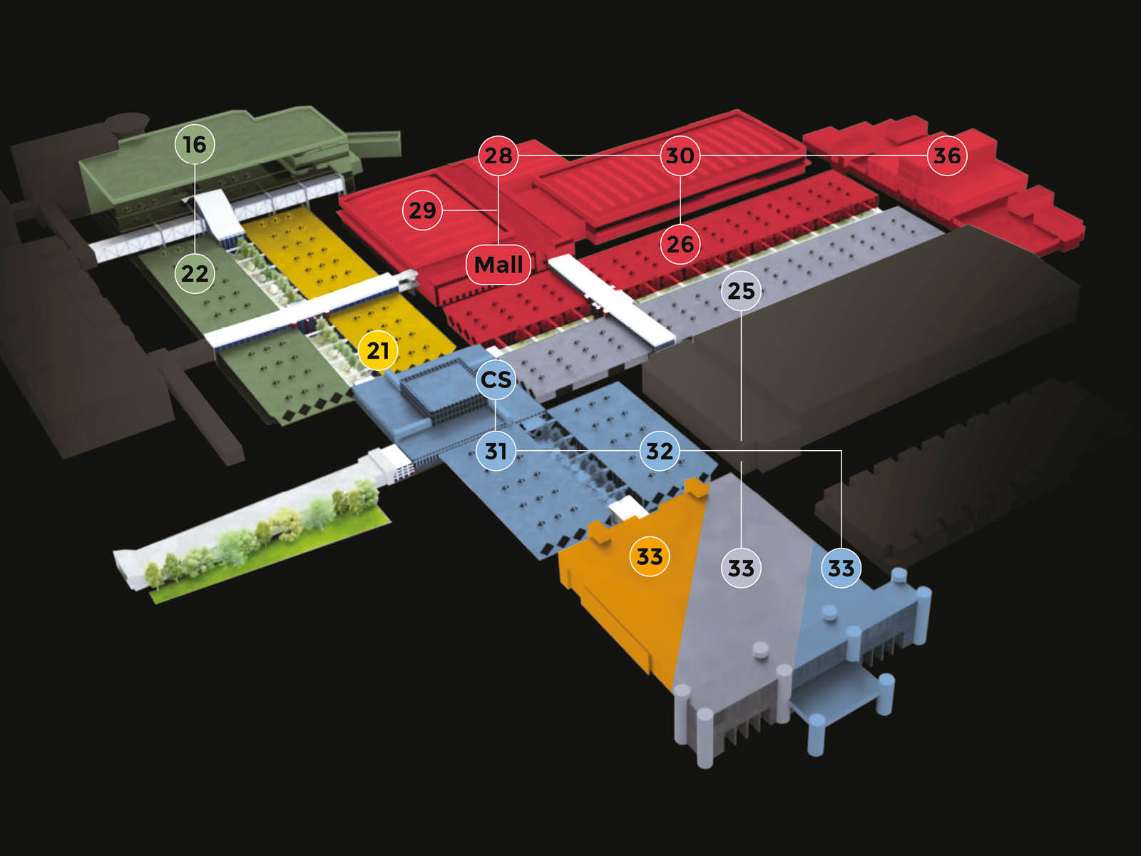 Bologna-Hallenplan