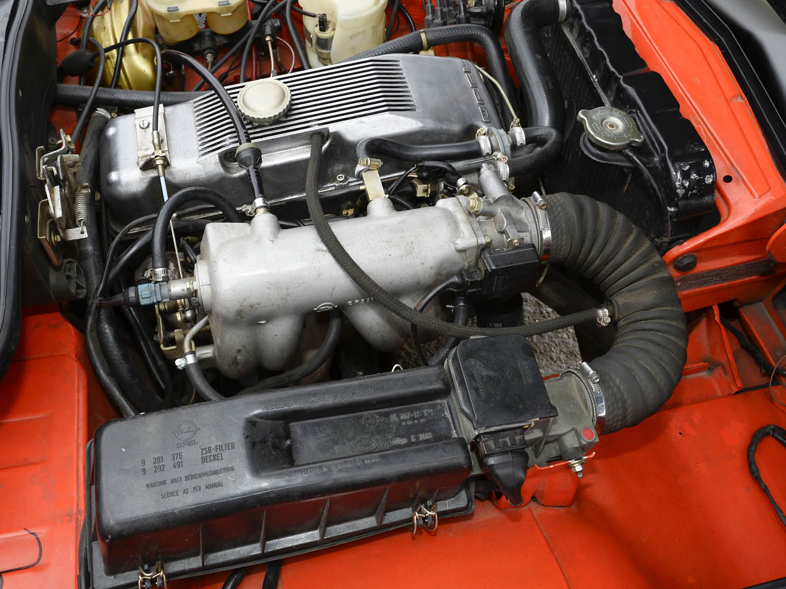 Motor Opel Einspritzung