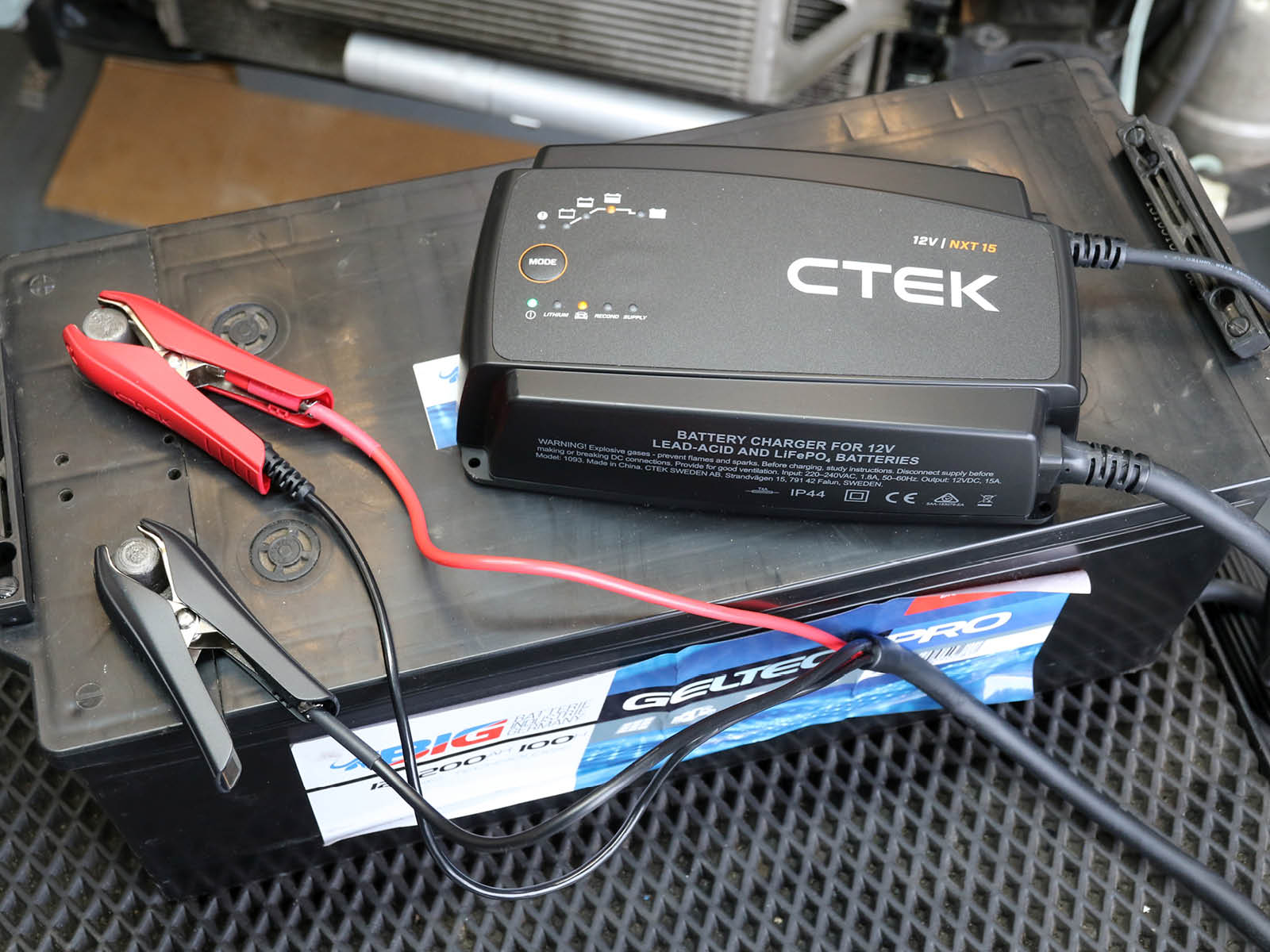CTEK-Power-Ladegerät NXT 15