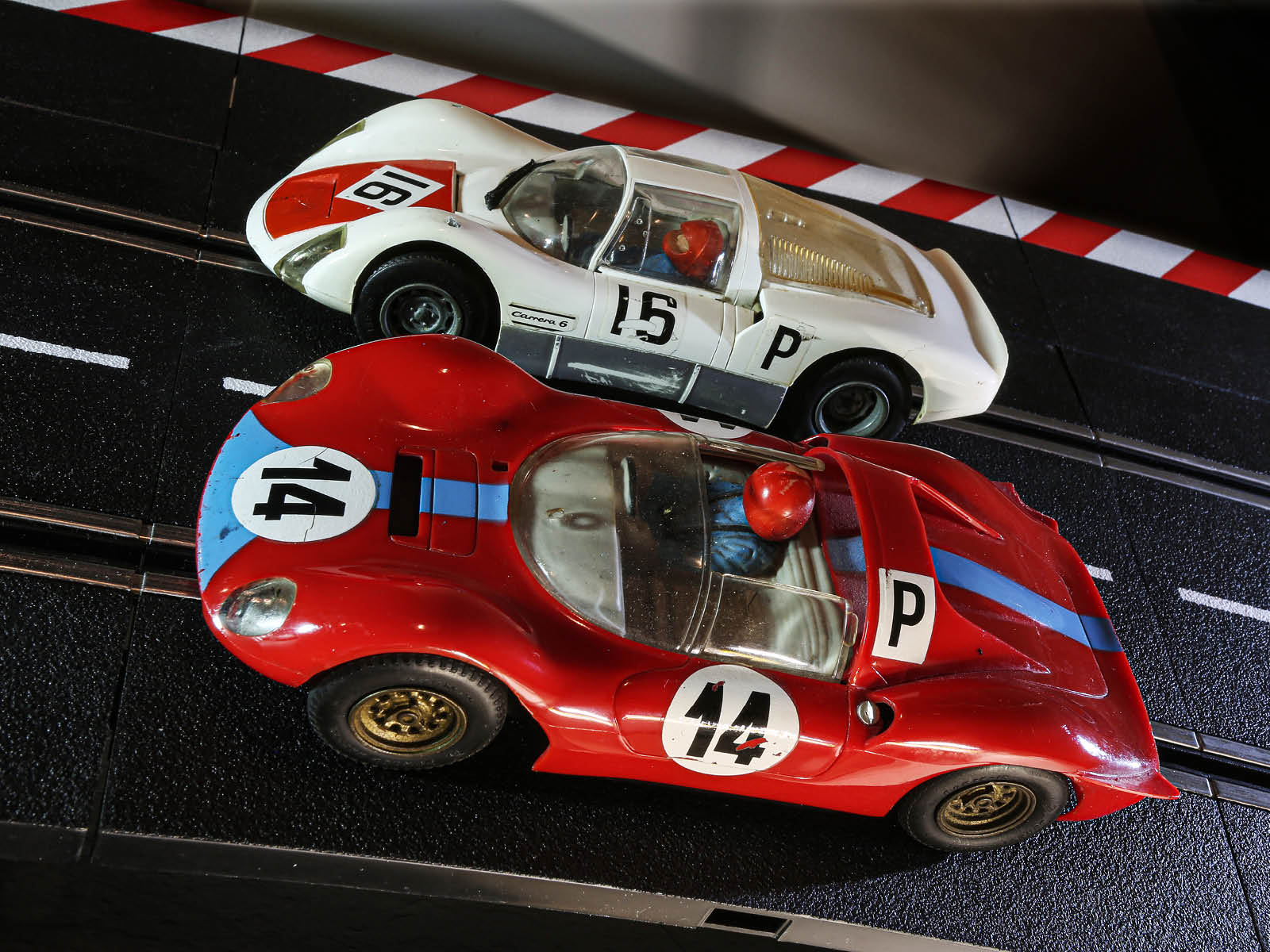 Carrera-Bahn in Echt