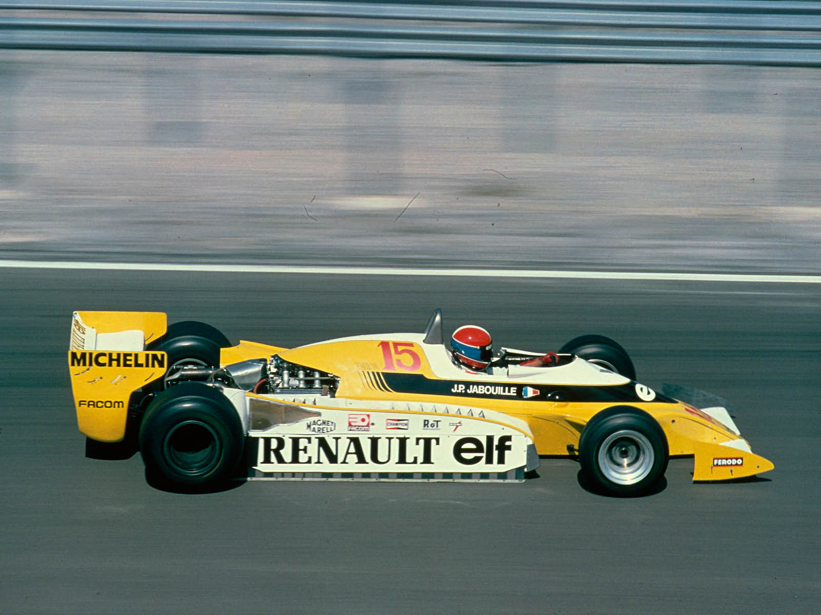 Renault-Gordini EF1 – anfangs belächelt, lernte der aufgeladenen 1,5-Liter-V6 aber bald das Siegen, vor allem dank Jean-Pierre Jabouille