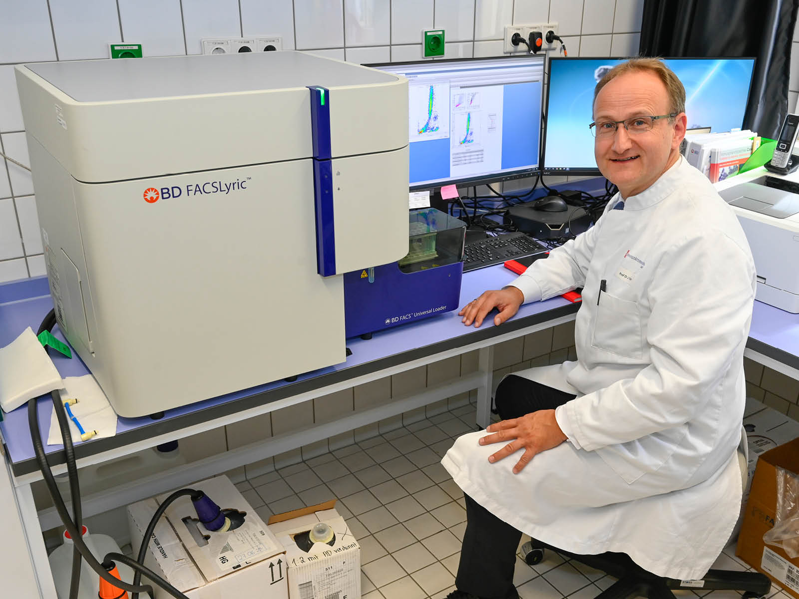 Prof. Dr. Jörg Faber leitet das Kinderonkologische Zentrum an der Universitätsmedizin Mainz