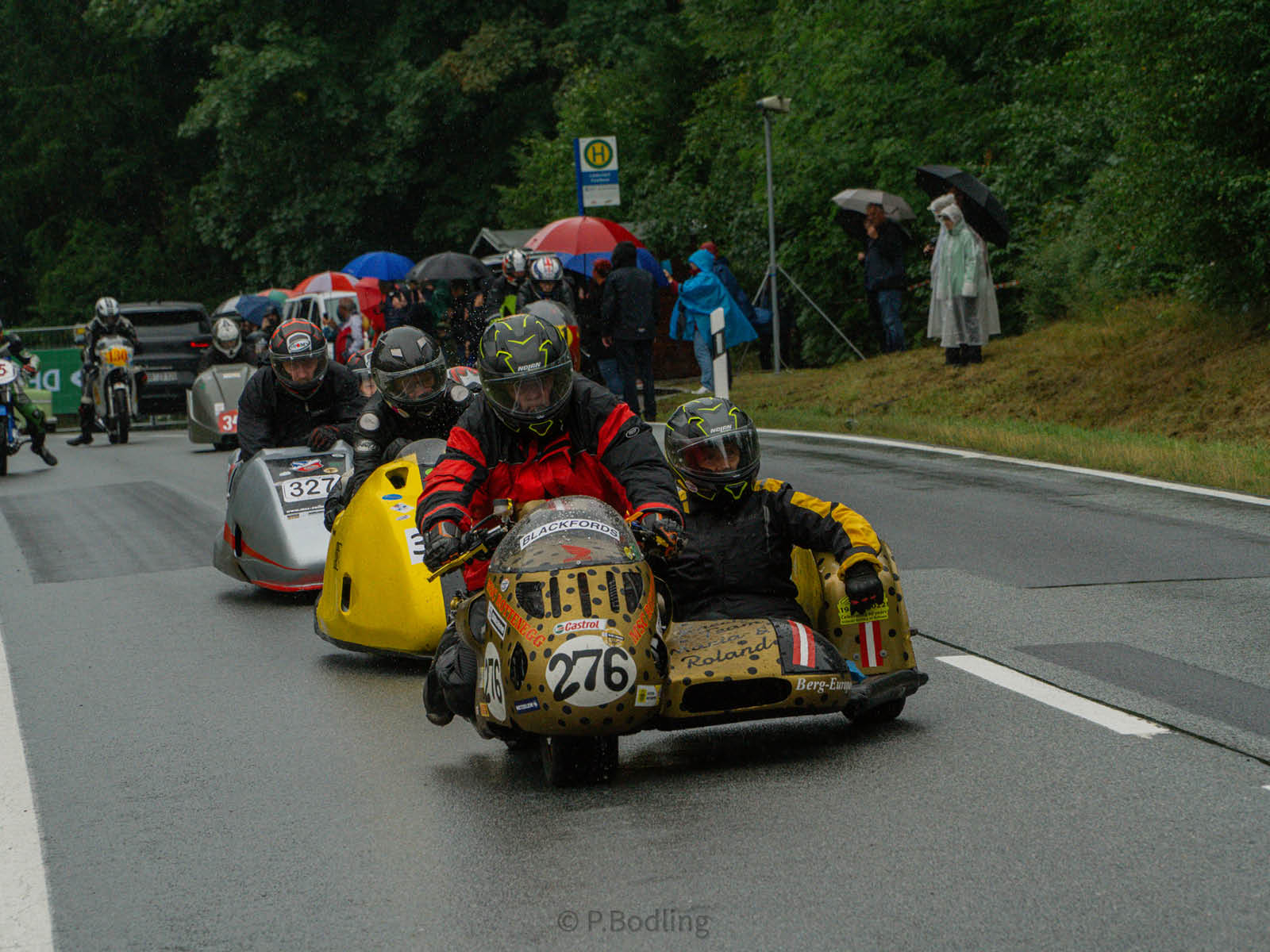 Gespann am Start