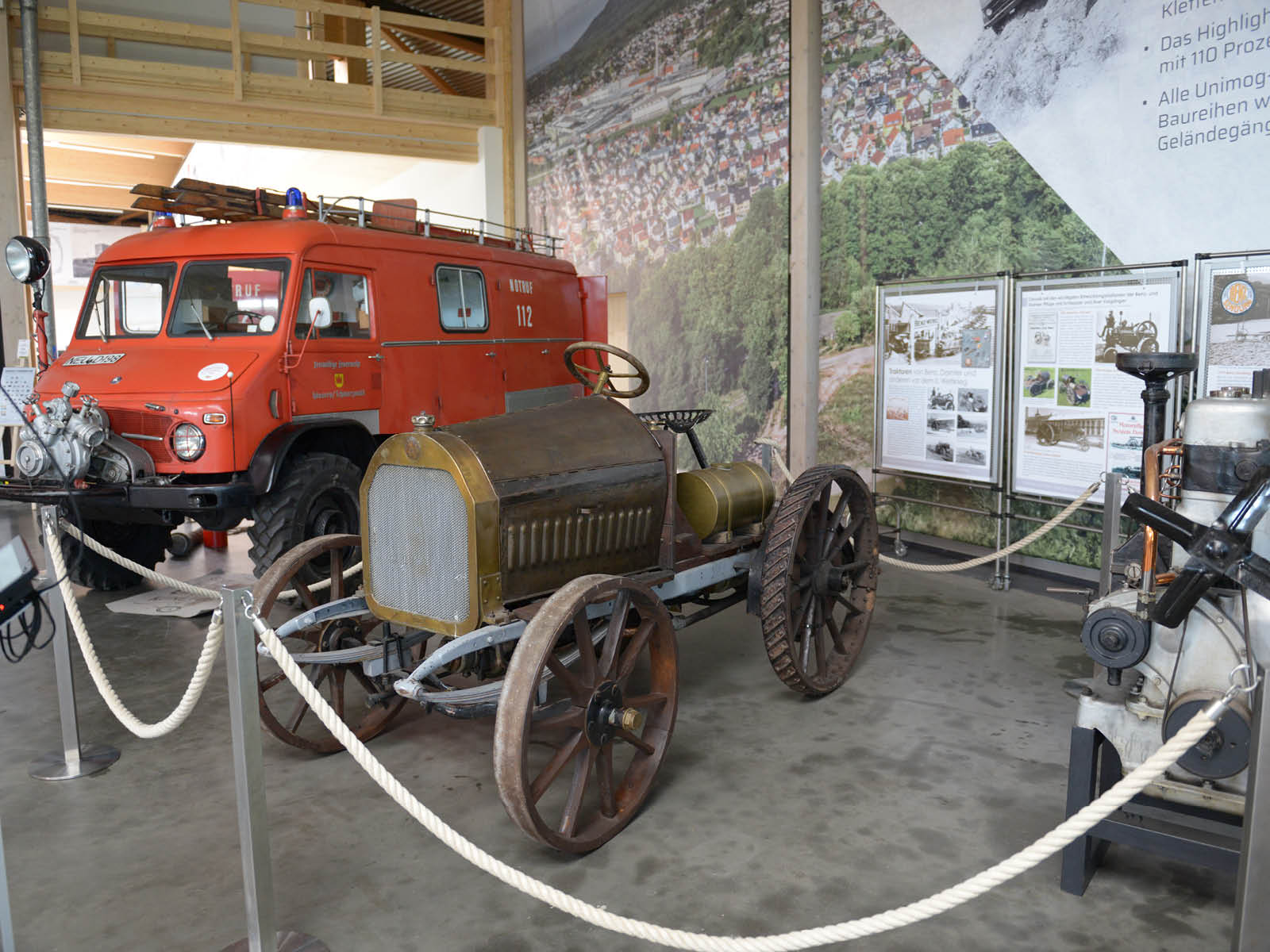 MB trac im Museum