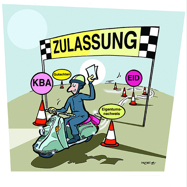 Zulassung ohne Papiere: Brief-Verkehr 