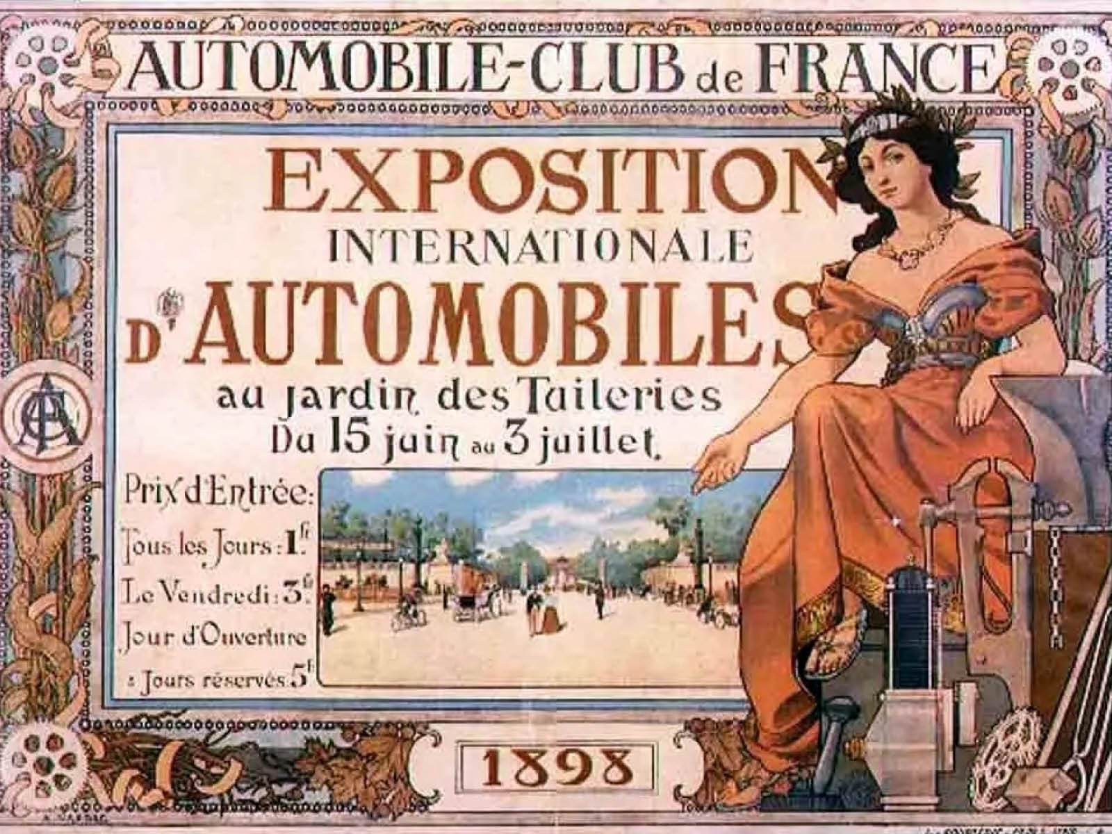 Paris erster autosalon