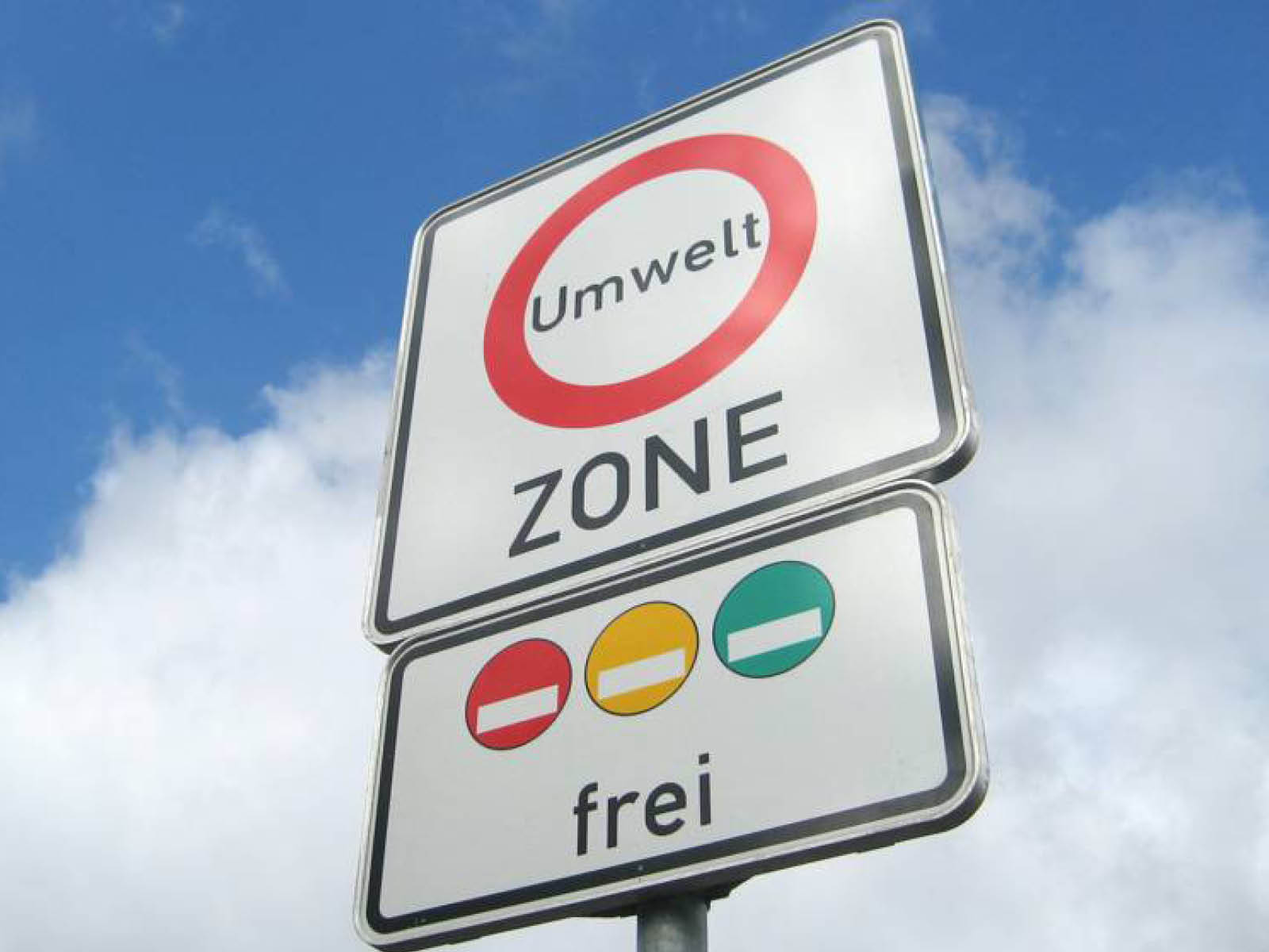 Umweltzonenschild