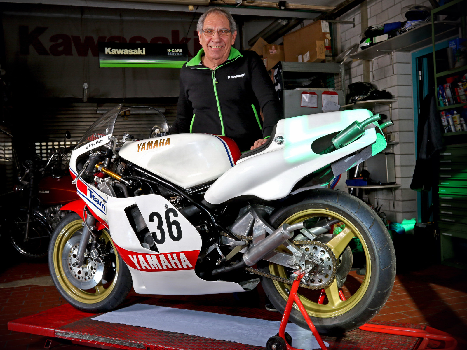 Sepp Hage Yamaha TZ 500 J