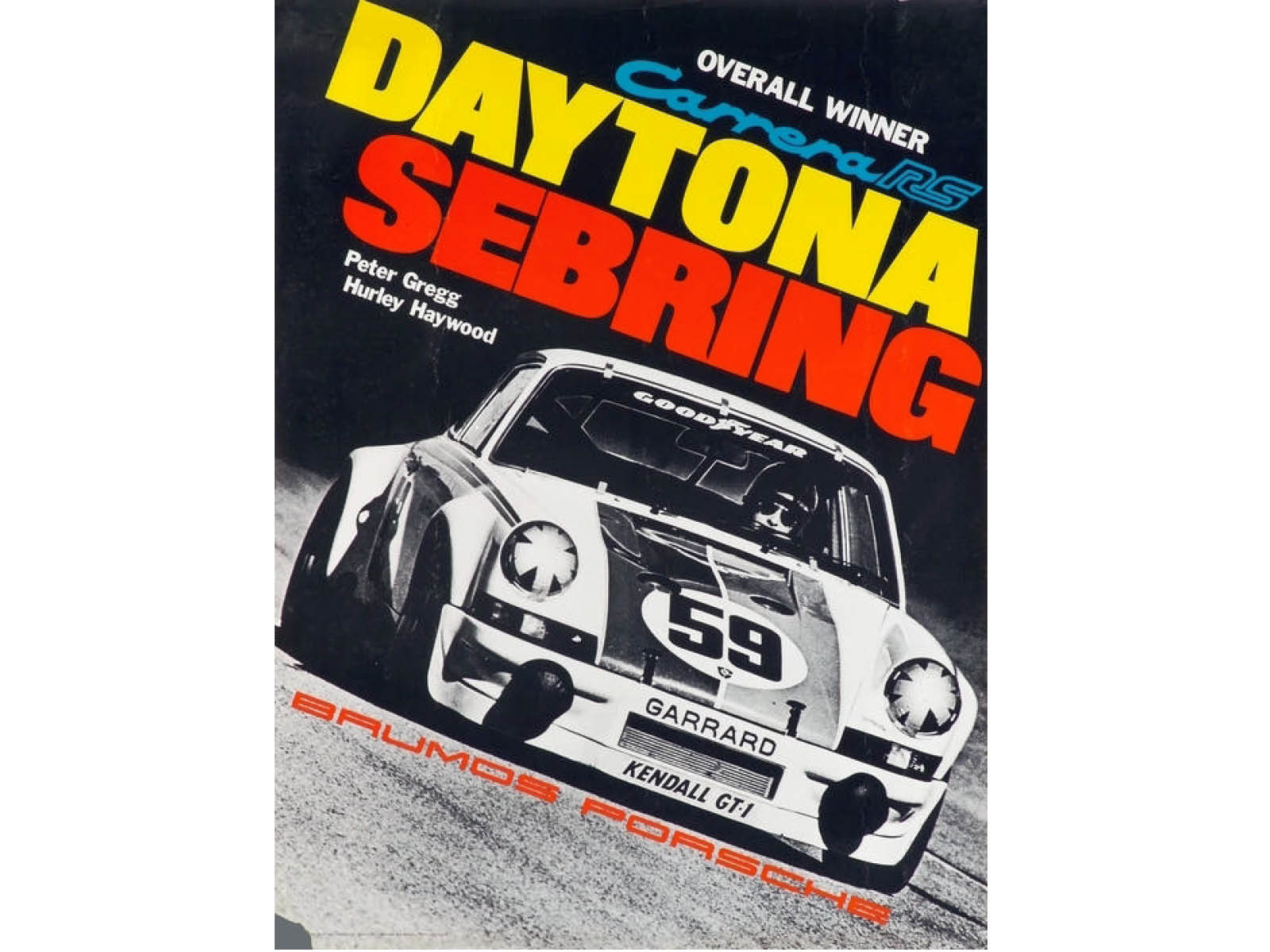 Siegesplakat Daytona 1973