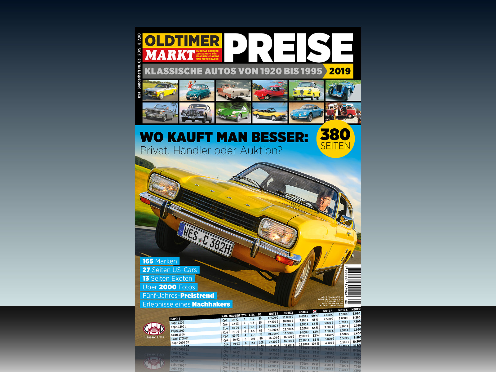 Oldtimer Markt Sonderheft Preise 2019