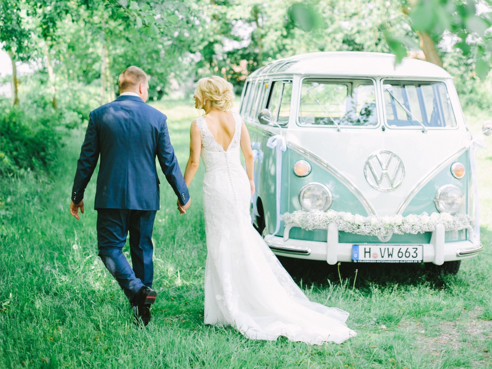 VW Bus Hochzeit