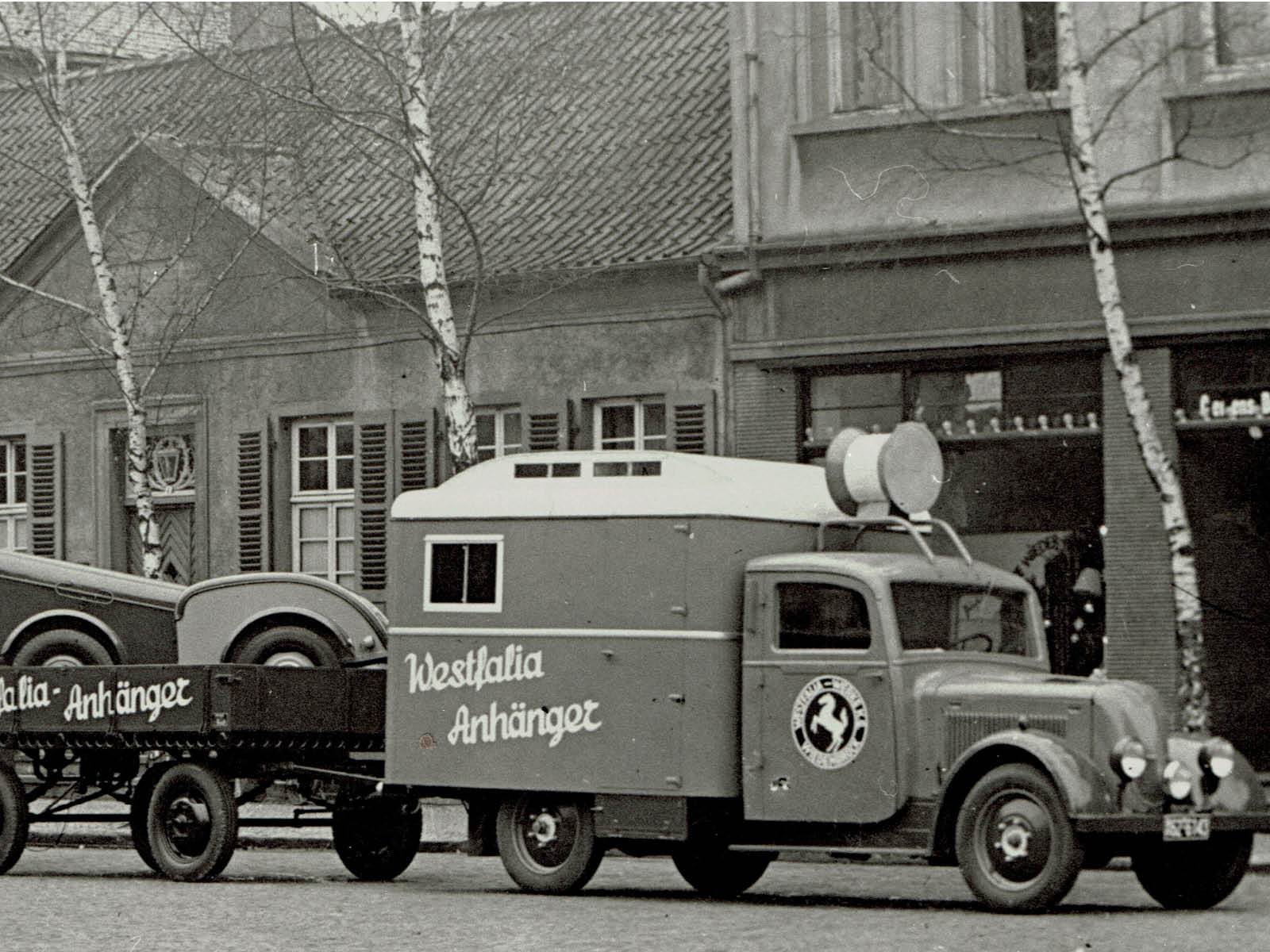 1. Westfalia Wohnmobil 1948
