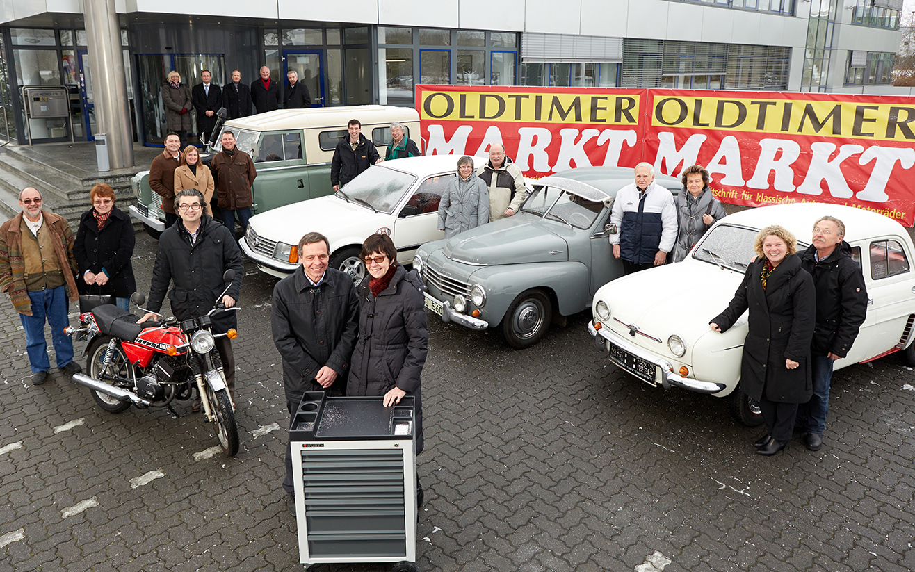 OLDTIMER MARKT Spendenaktion 2012