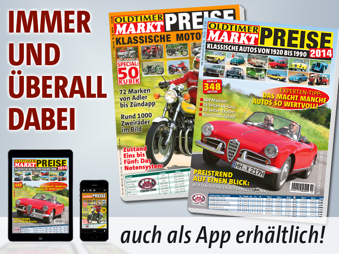 OLDTIMER MARKT Preiseapp