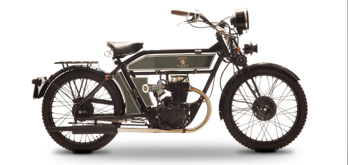 The Black Douglas Motorcycle Co. Countryman Deluxe