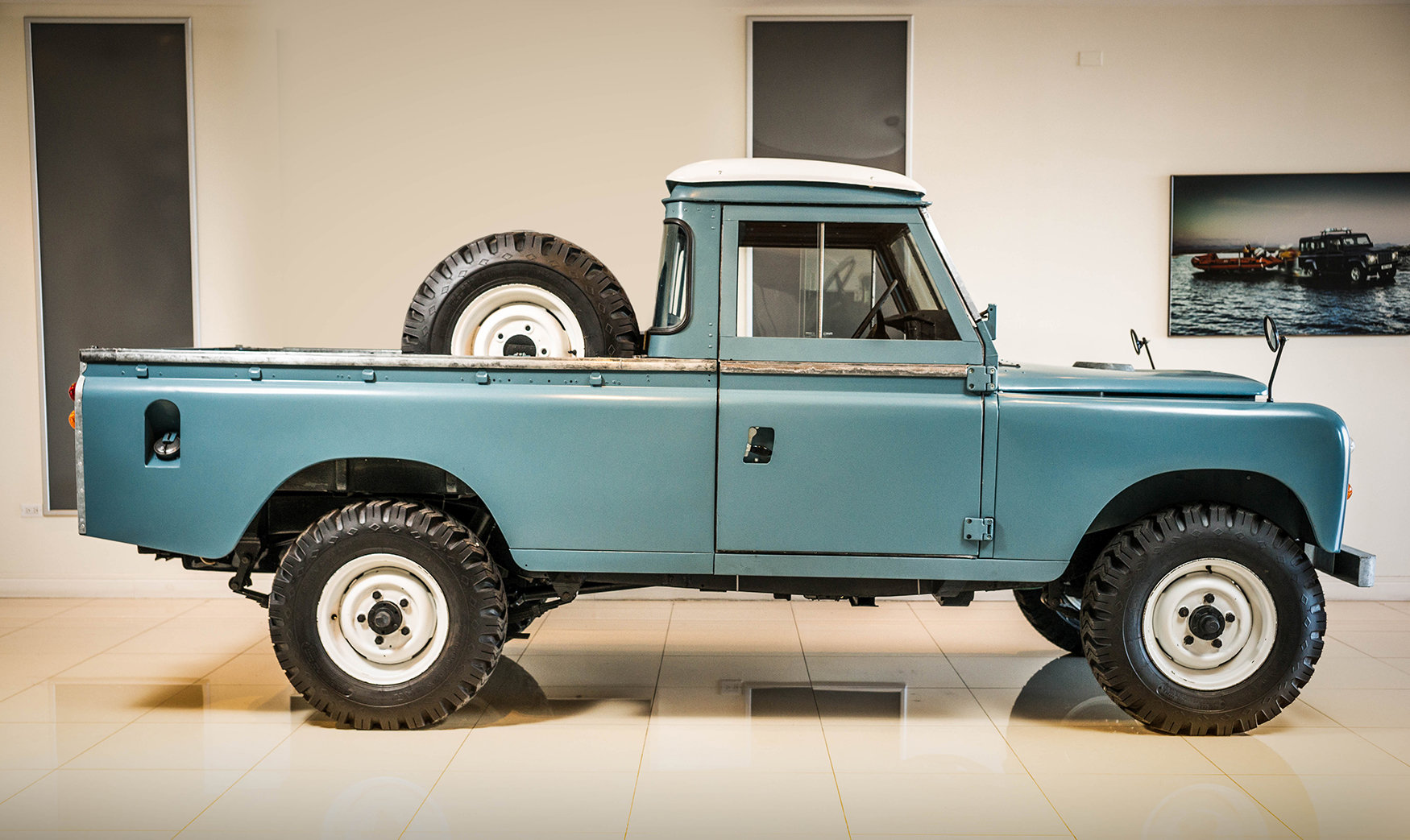 Bob Marley Land Rover Series III