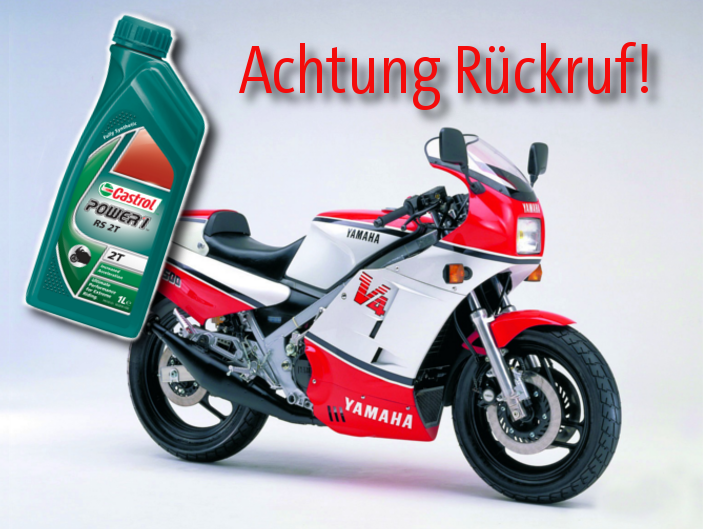 Rückruf Castrol Zweitakt-Öl