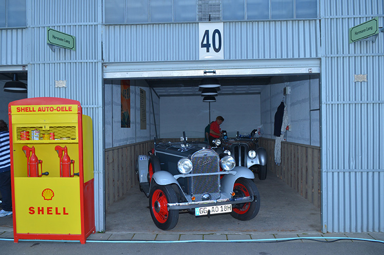 Opel Moonlight-Roadster beim Oldtimer Grand Prix
