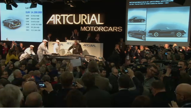 Artcurial Paris Retromobile 6.2.2015