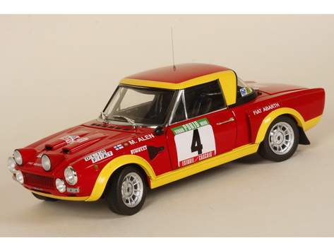 (1:18) Fiat 124 Abarth Spider Rallye Portugal 1975 von Sunstar