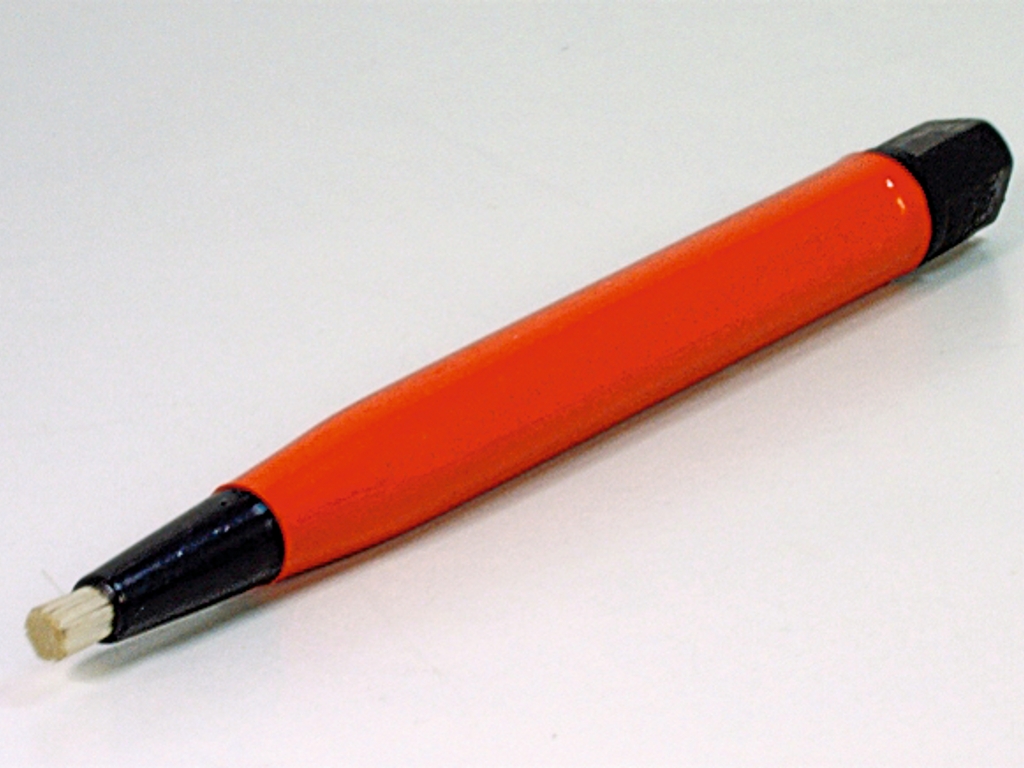 Glasfaserstift als Putzteufel