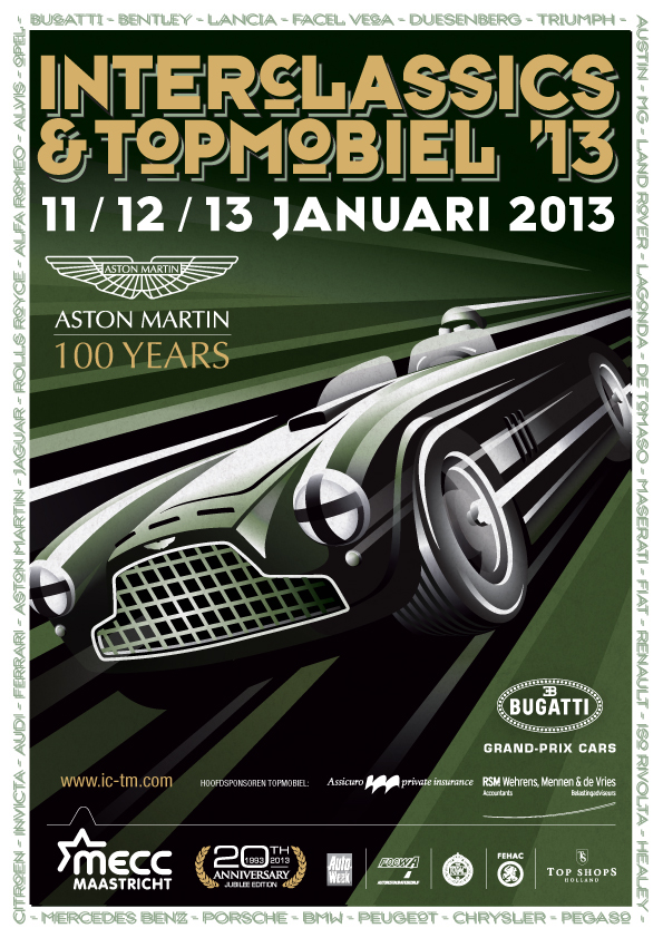 Erste Oldtimermesse des Jahres InterClassics & TopMobiel öffnet in Maastricht ih