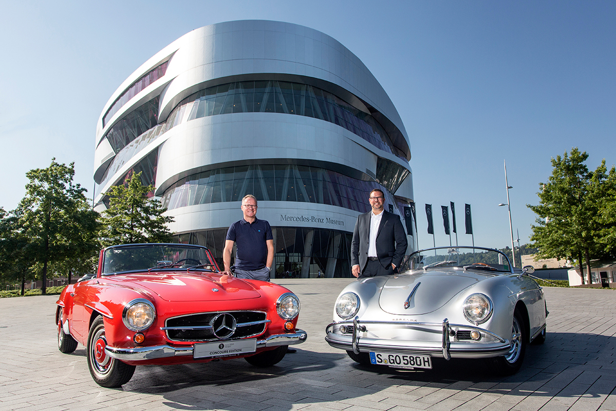 Kooperation Mercedes-Benz Museum Porsche Museum