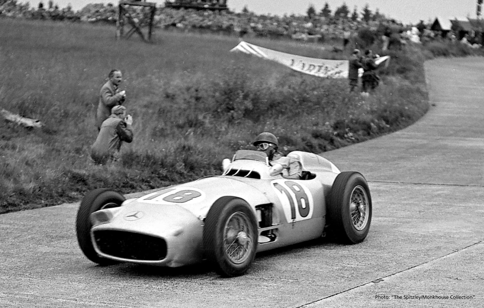 Mercedes W196 Silberpfeil Fangio 