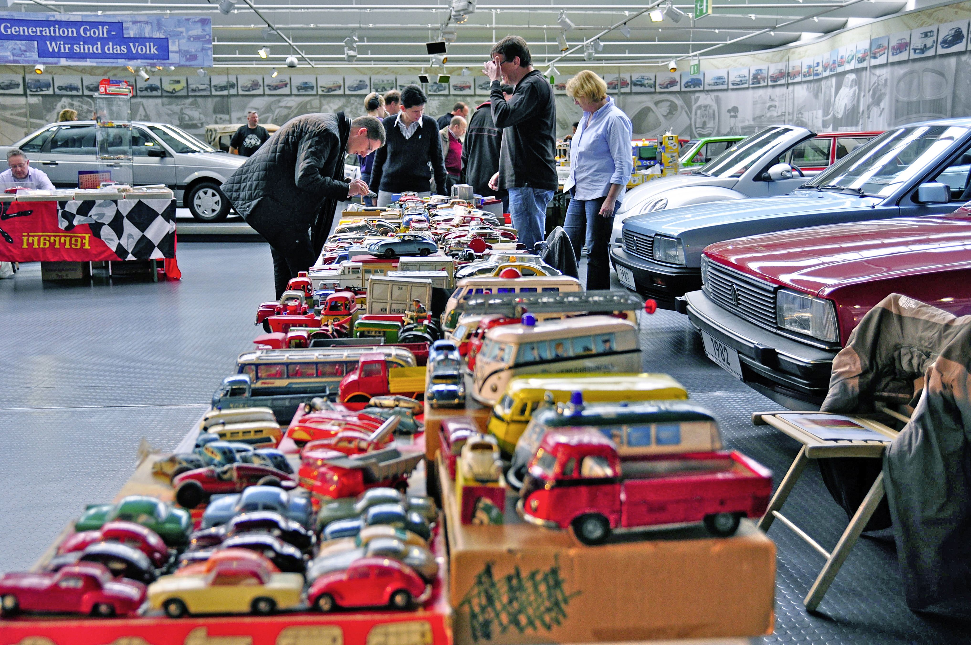 Modellautobörse im AutoMuseum Volkswagen