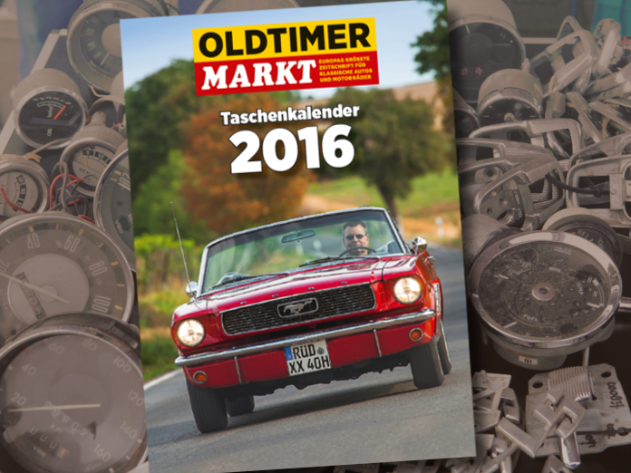 Oldtimer Markt Taschenkalender 2016
