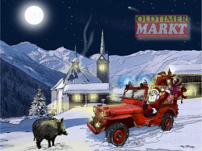 Weihnachten 2012 OLDTIMERMARKT Lothar Krebs