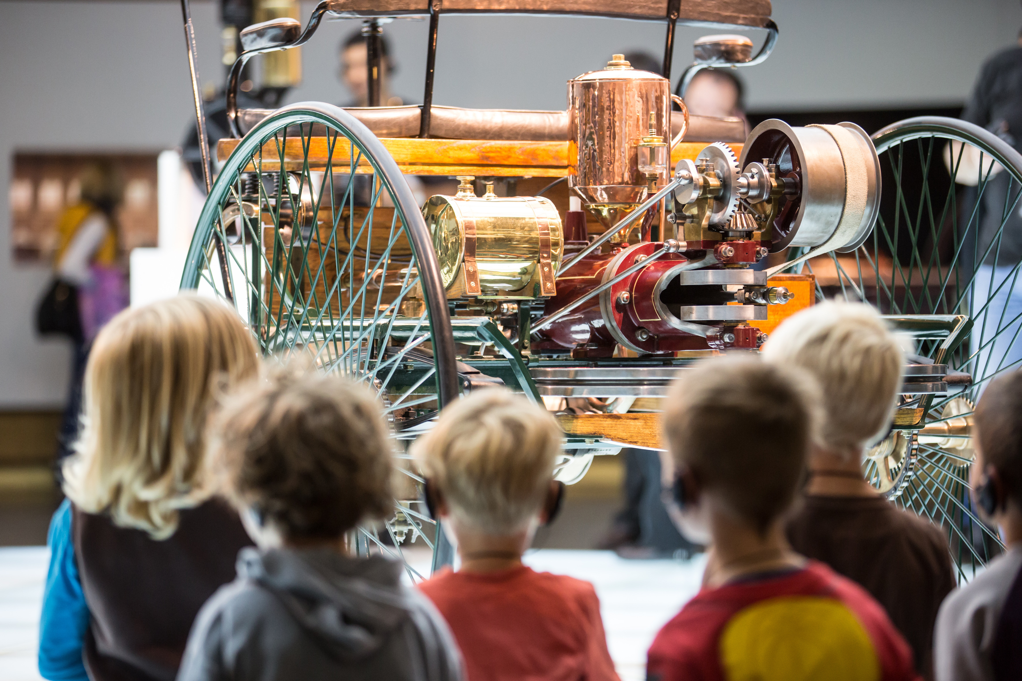 Schatzsuche im Mercedes-Museum