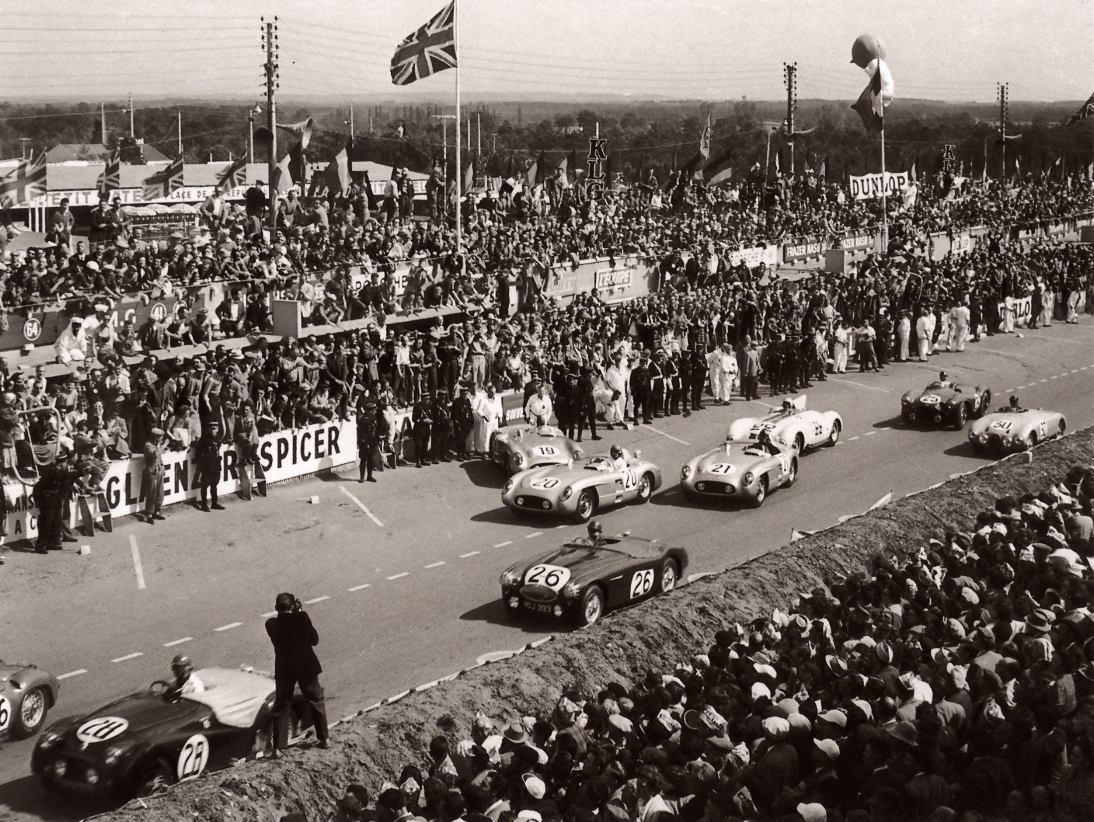 Le Mans 1955 Unfall