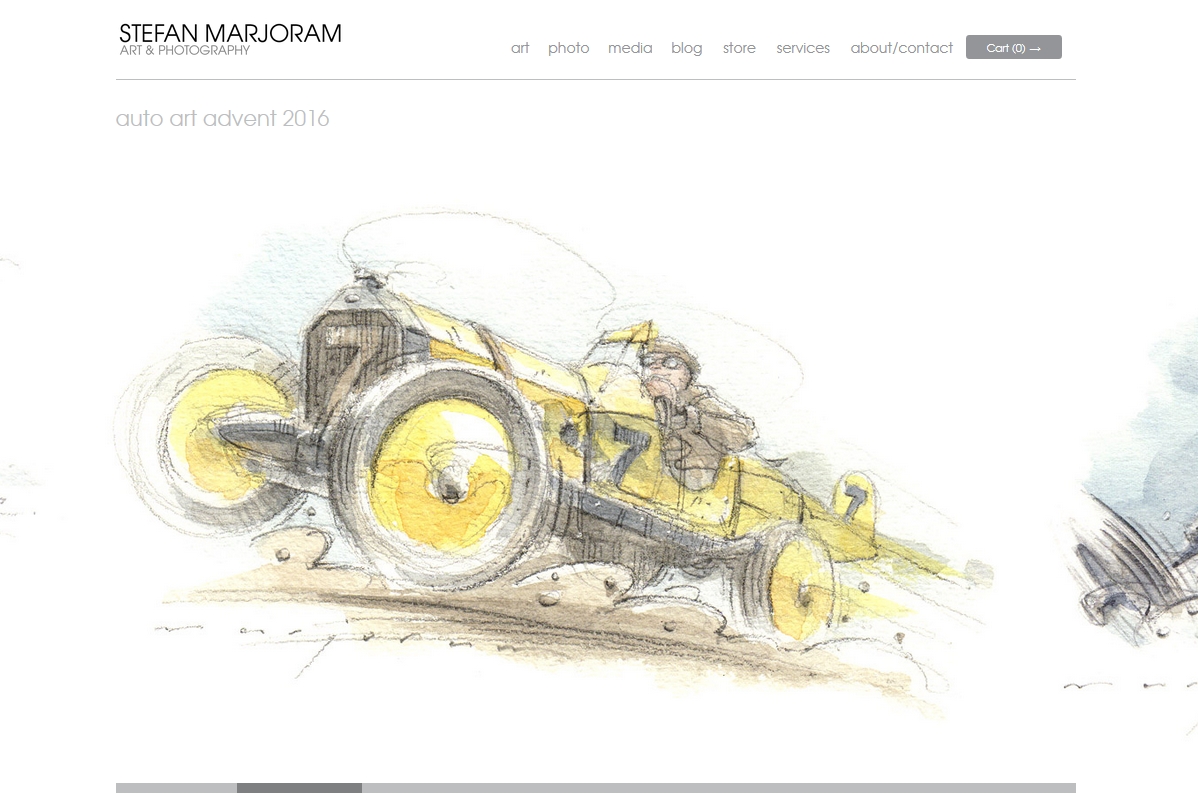 Stefan Marjoram Auto Art Advent
