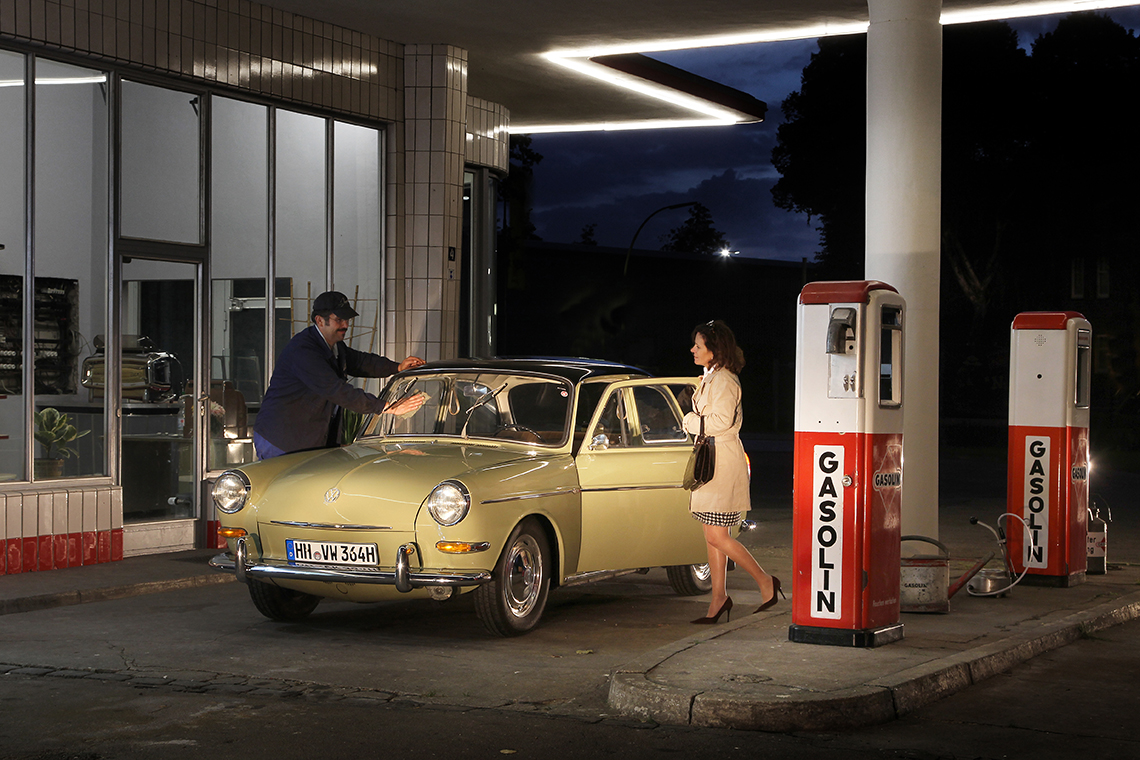 Oldtimertankstelle Brandshof VW 1500