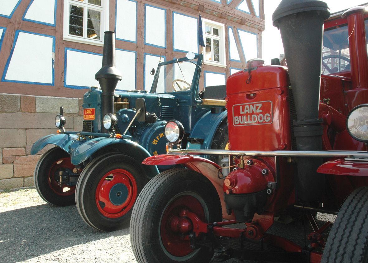 Treckertreff im Freilichtmuseum Hessenpark