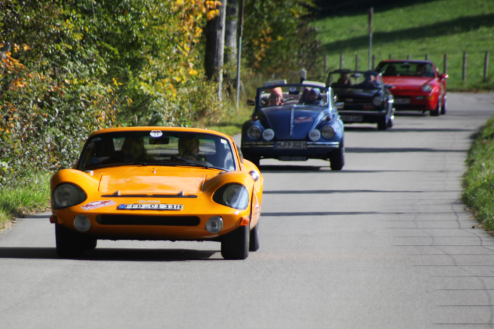 Die Oldtimer-Rallye im bayerischen Voralpenland 