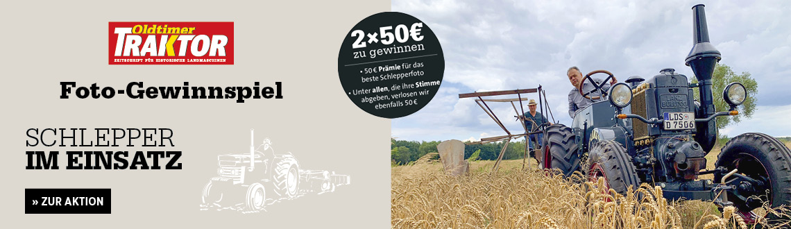 Foto-Gewinnspiel: Schlepper im Einsatz